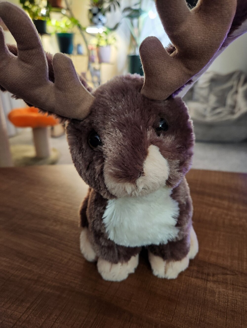 Jackalope Rabbit Plushie